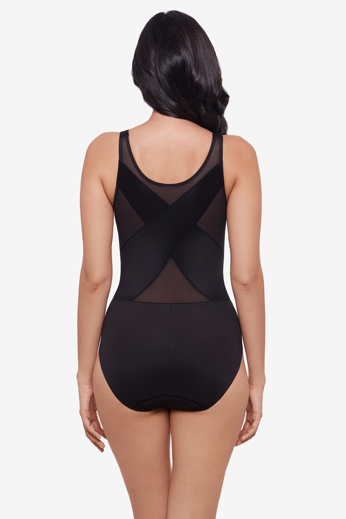  Back Wrap Shaping Bodysuit in Black、mySite、justintrudeaud