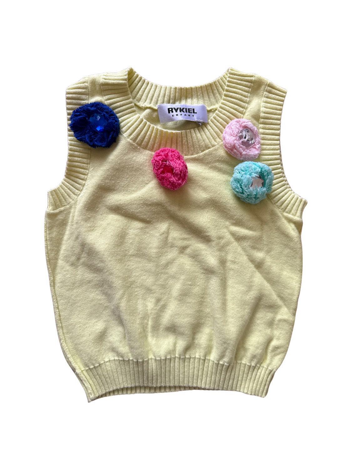 Rykiel Enfant Sweater Vest 12-18M、mySite、g9winljtr
