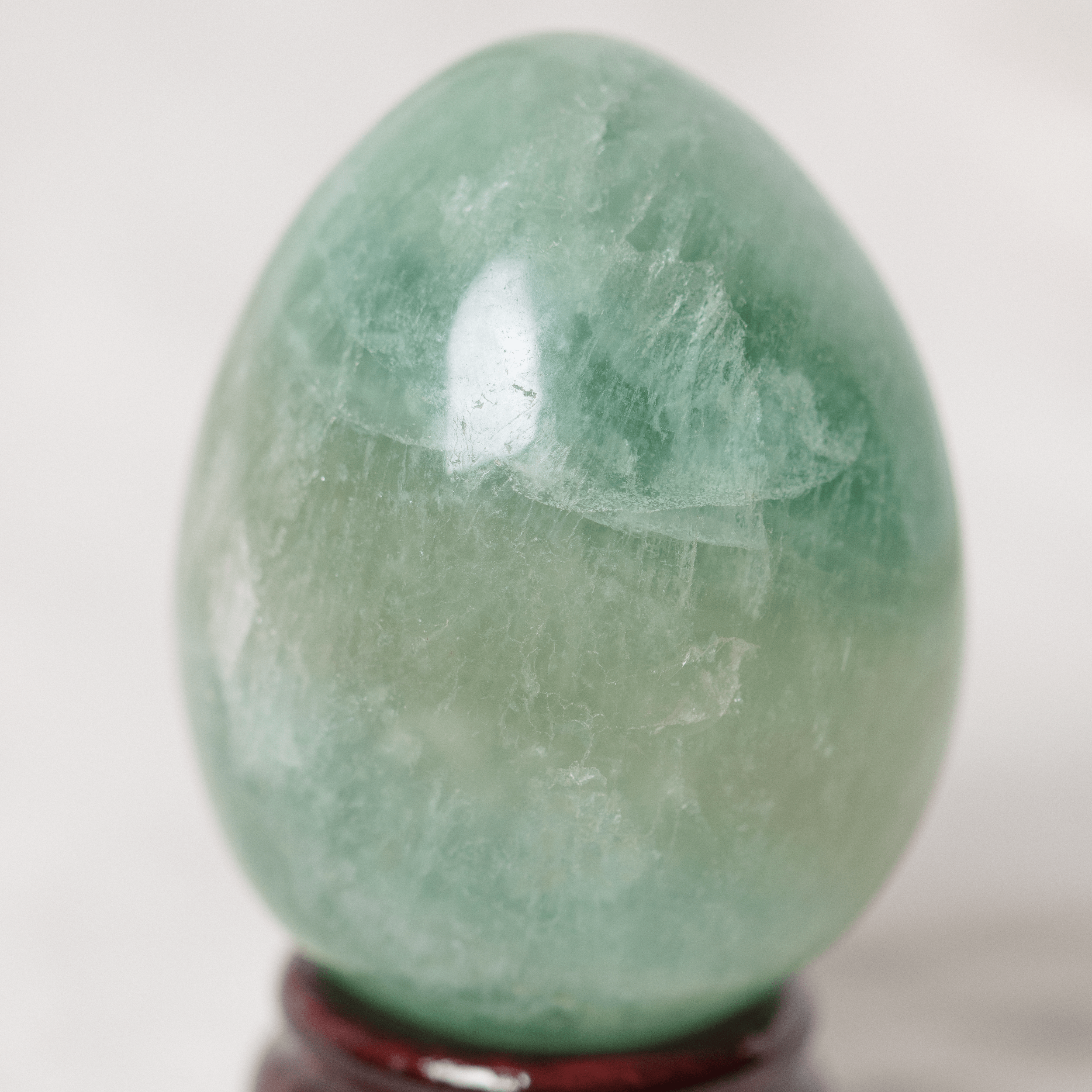 Green Rainbow Fluorite Eggs - AAA Premium Quality、mySite、hinf8tx79
