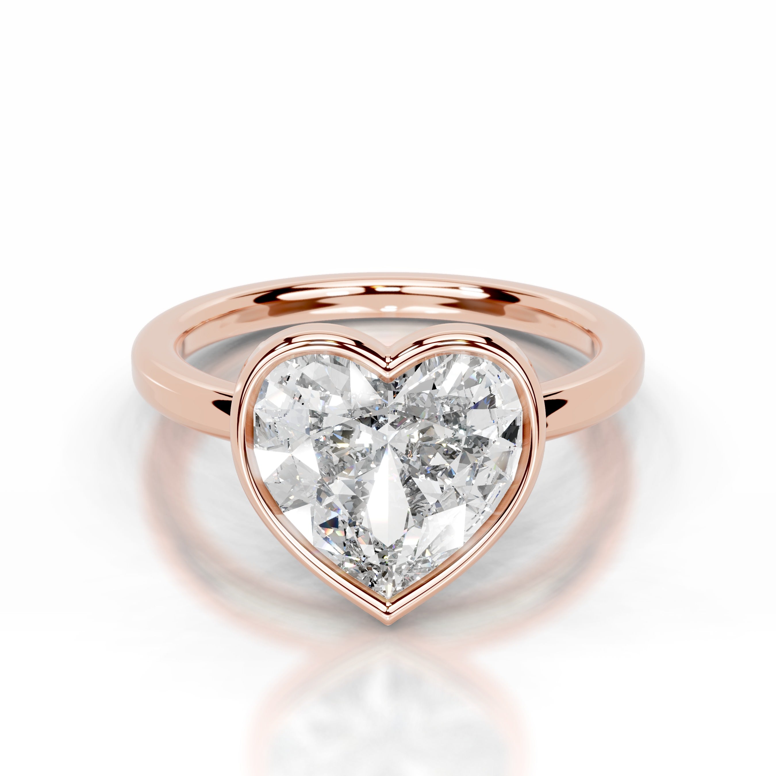 Dima Lab Grown Diamond Ring - 14K Rose Gold、mySite、hinf8tx79