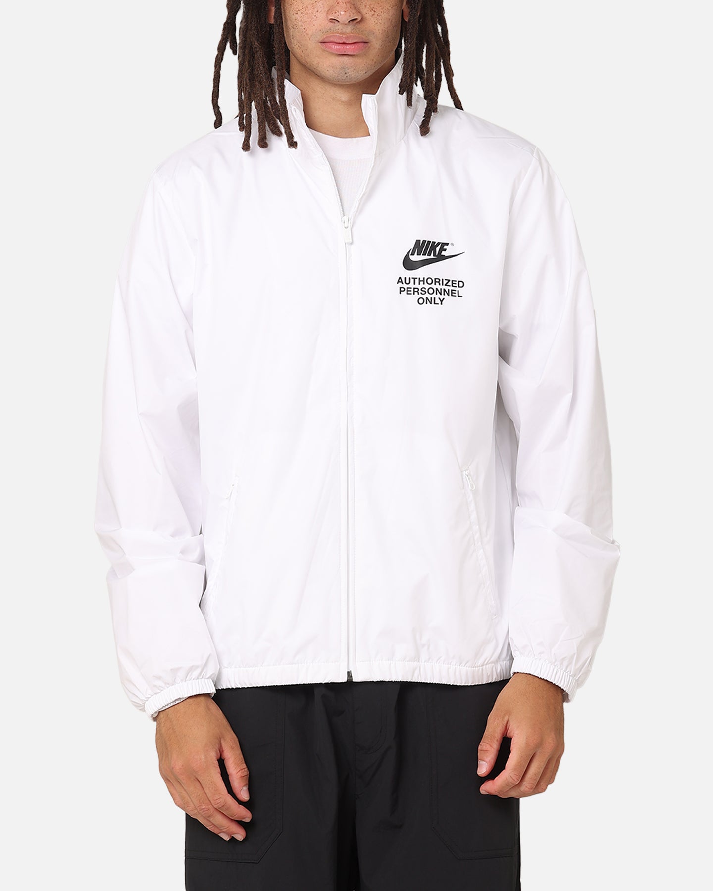 Nike Woven Full Zip Jacket White/White/Black、mySite、zt4zffjzw