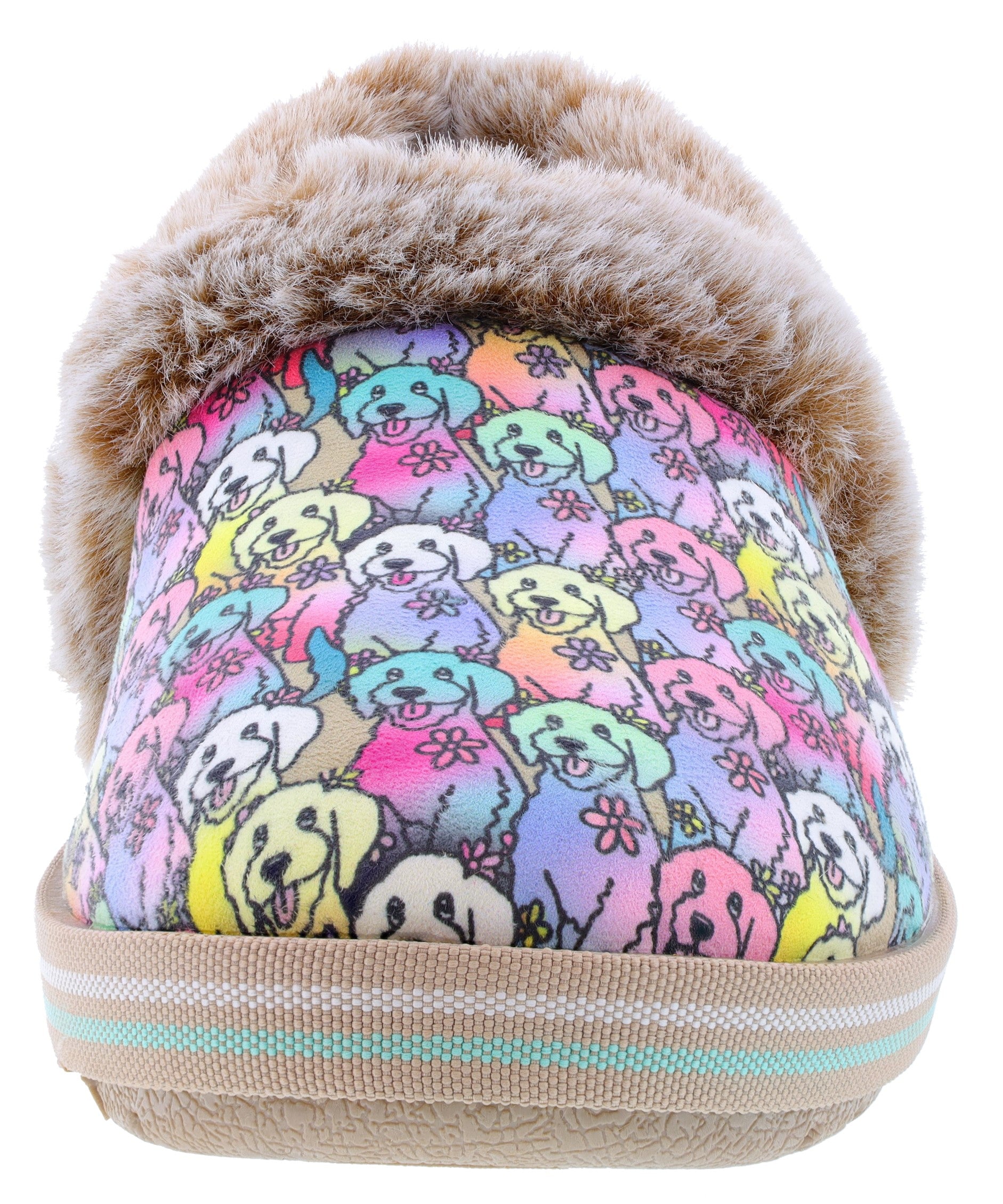 Skechers Bob's Women's Too Cozy Winter Howl Memory Foam Slippers、mySite、dreamappss