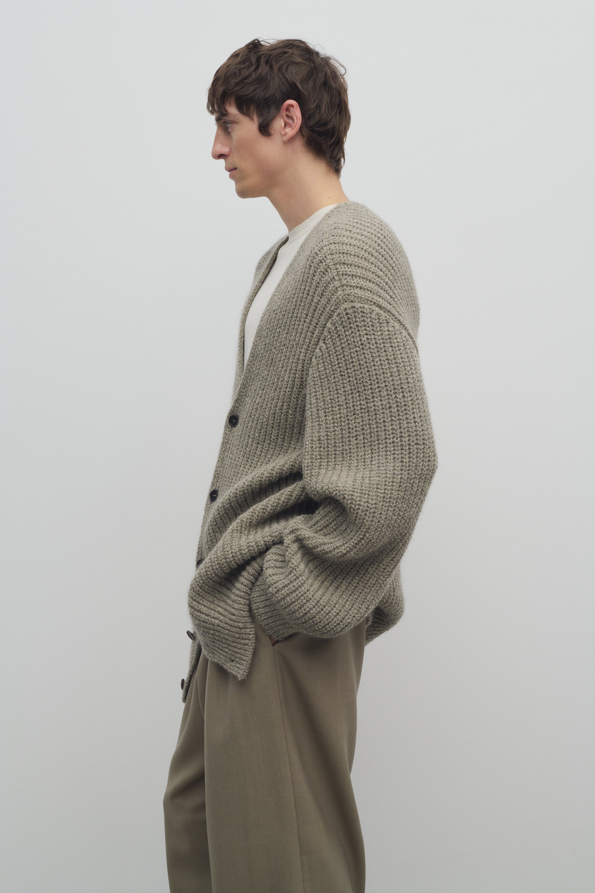 Gert Cardigan in Mohair and Silk、mySite、aoinhome