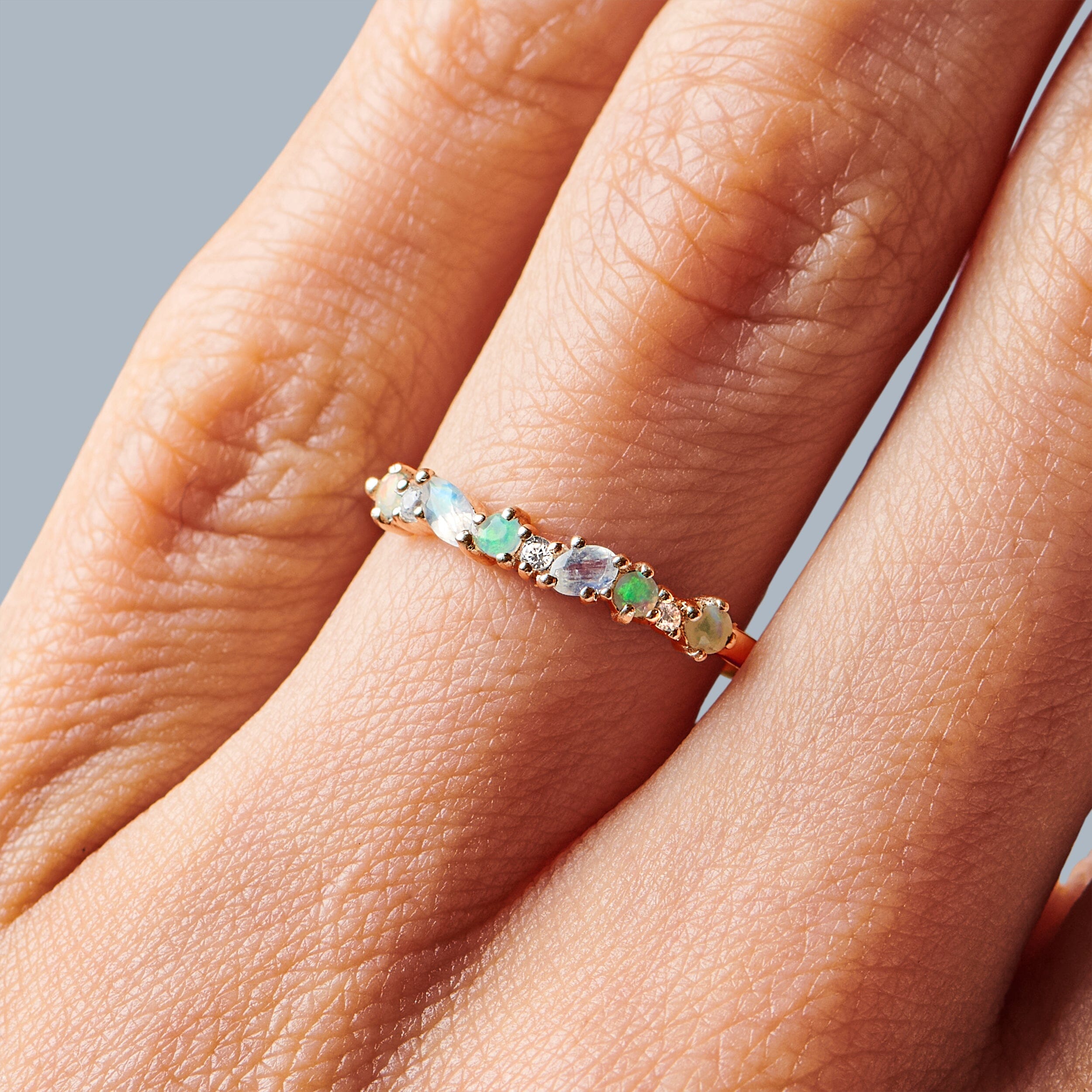 Moonstone Opal Ring - Grace、mySite、hinf8tx79