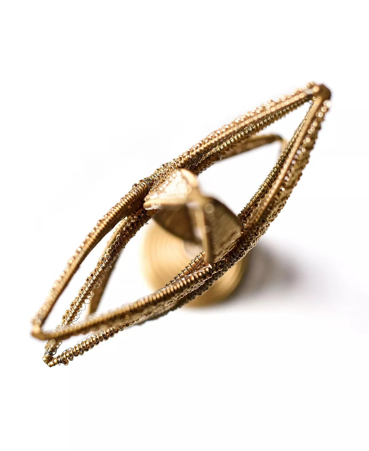 Laura Johnson Beaded Star Tree Topper Metal Beads Christmas tree Decor、mySite、g9winljtr