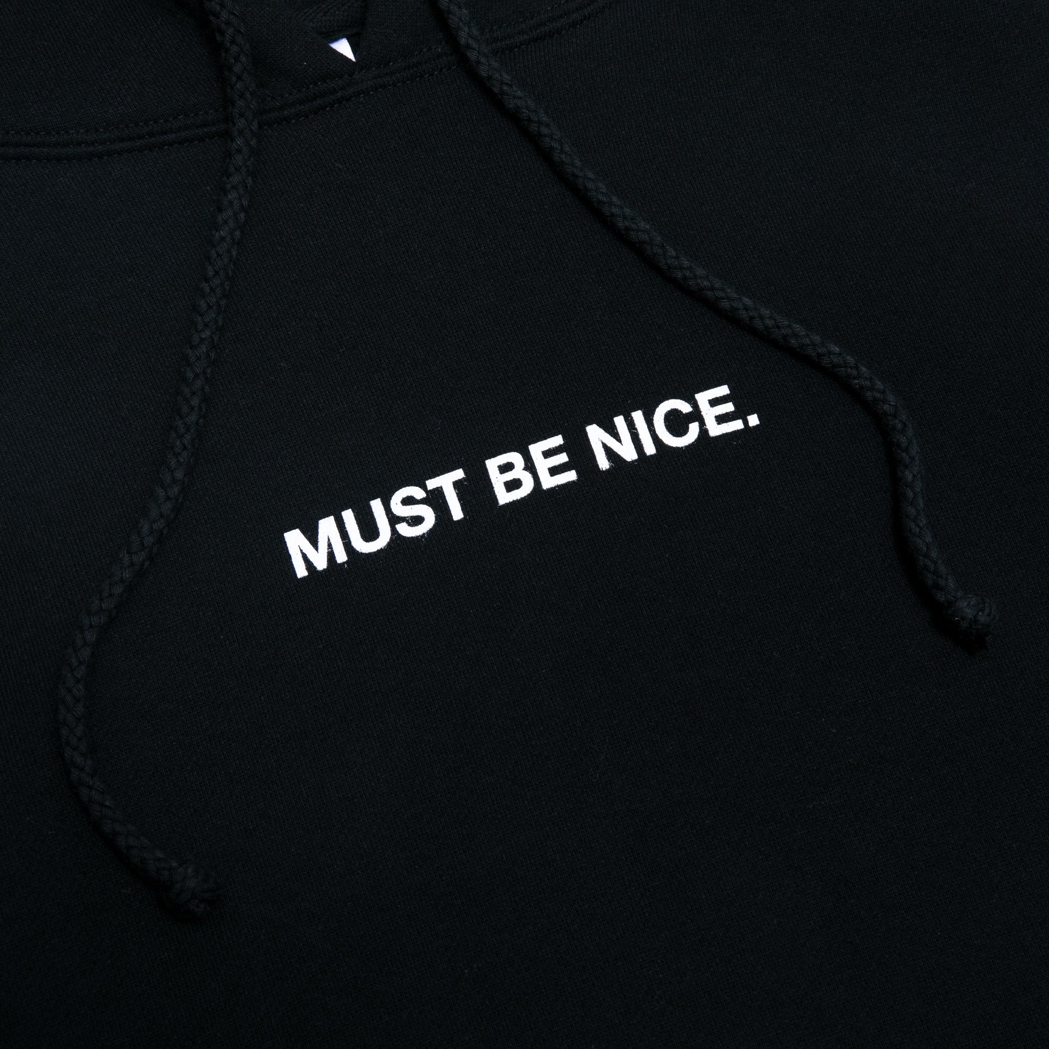  Must Be Nice Boobies Hoodie (Black)、mySite、merchandisen