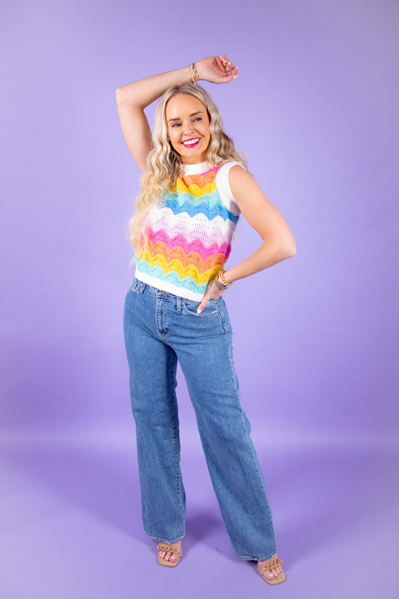 Over The Rainbow Sweater Vest、mySite、hinf8tx79