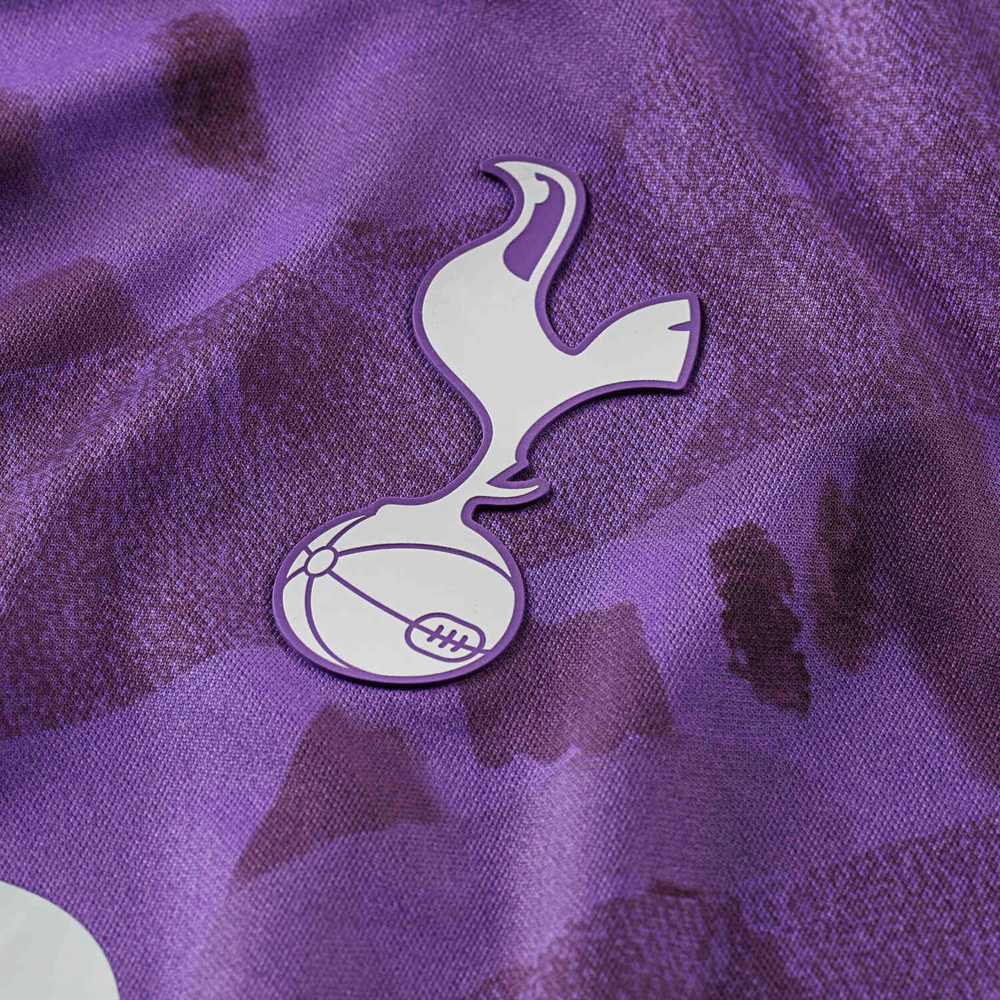 Nike Men's Tottenham 2021/22 Third Jersey Purple/Black、mySite、noshort