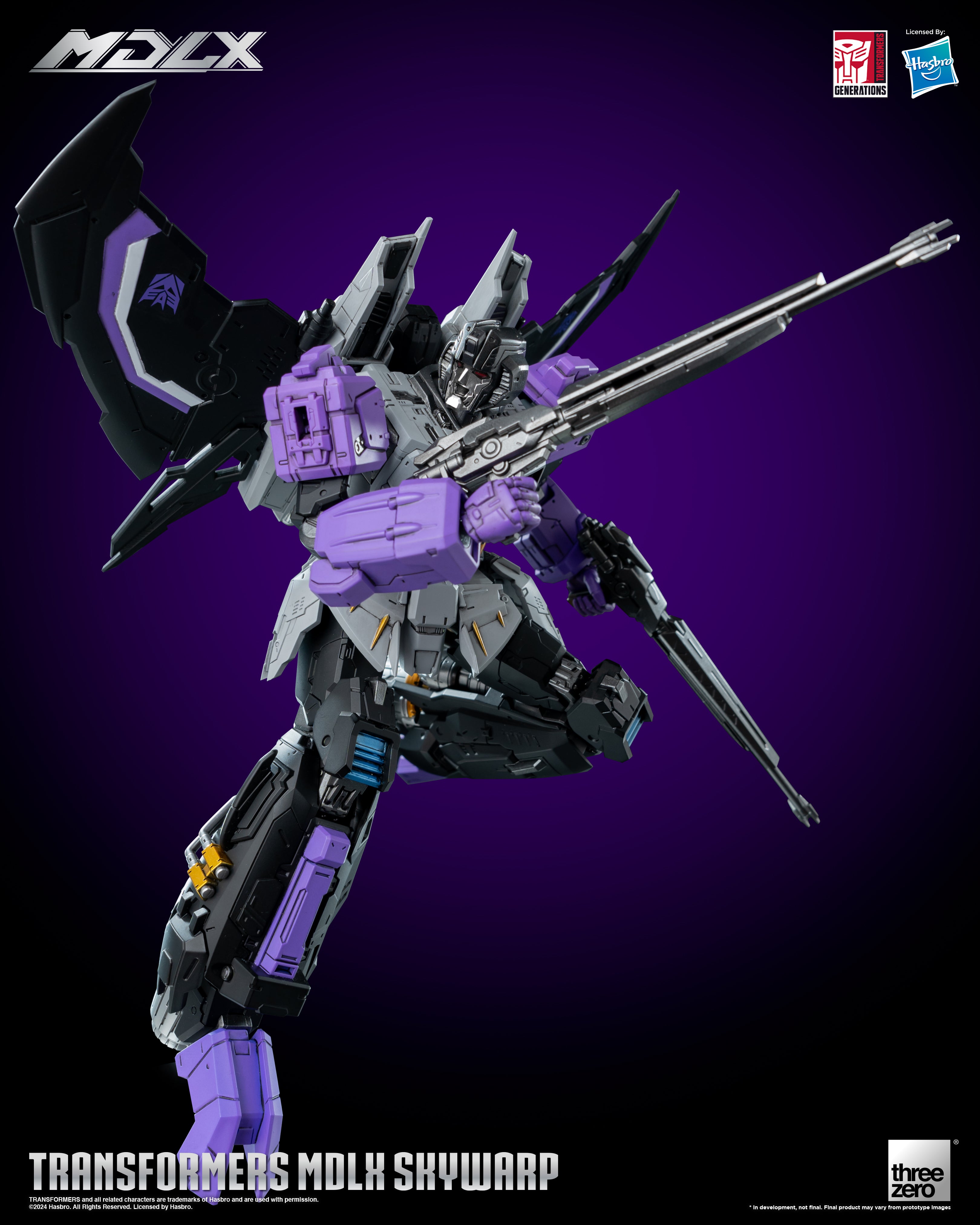 Threezero Transformers MDLX Skywarp、mySite、hgirdovlk