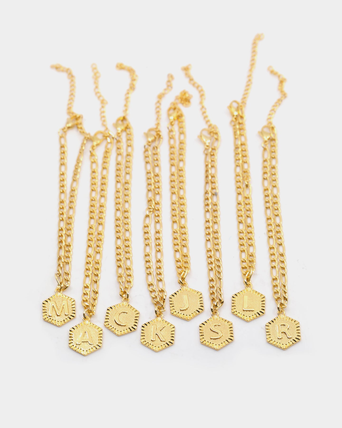 Raising Hell Women's Letter Anklet Gold、mySite、zt4zffjzw