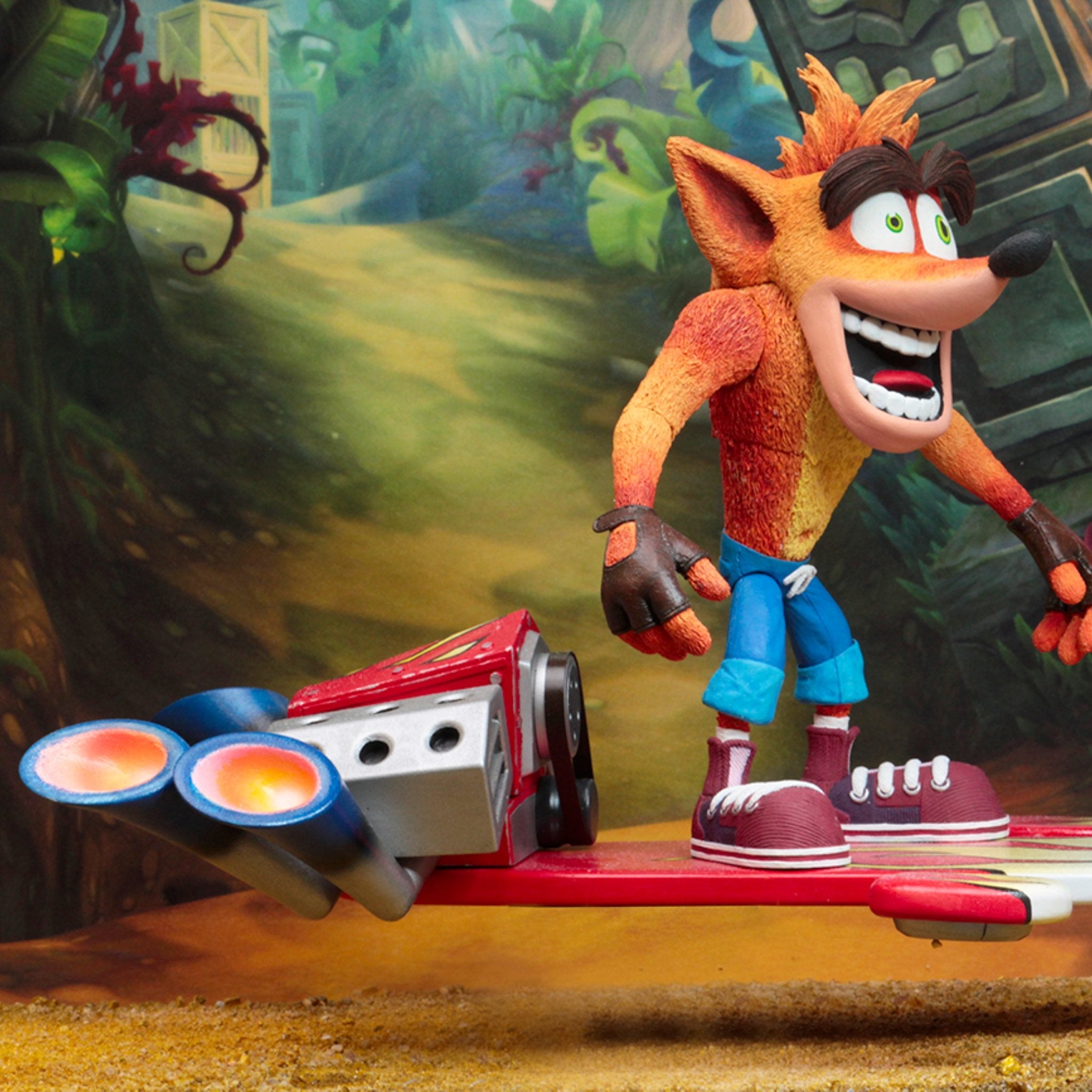 NECA Crash Bandicoot (with Hoverboard)、mySite、hgirdovlk