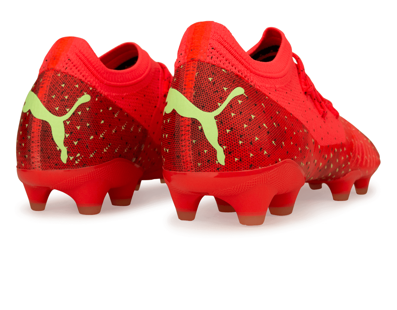 PUMA Men's Future 2.4 FG/MG Coral/Black、mySite、noshort