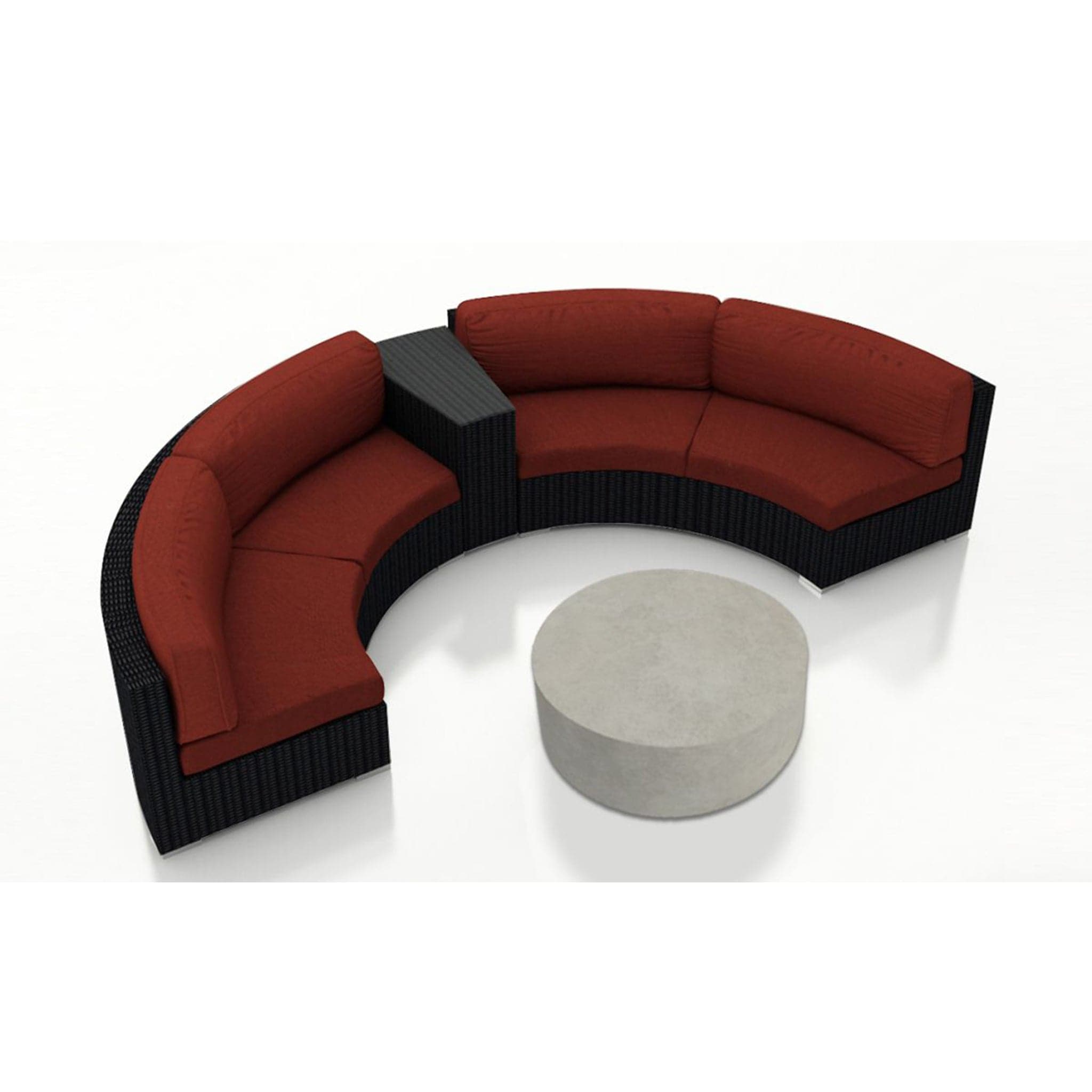 Urbana Mason 4 Piece Curve Sectional Set、mySite、neckold