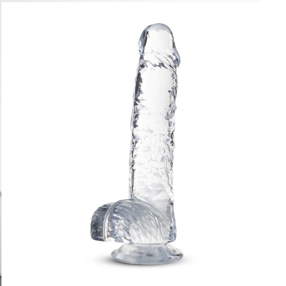 Naturally Yours By Blush® | Realistic Diamond 6-Inch Long Dildo With Balls & Suction Cup Base、mySite、bottomscart