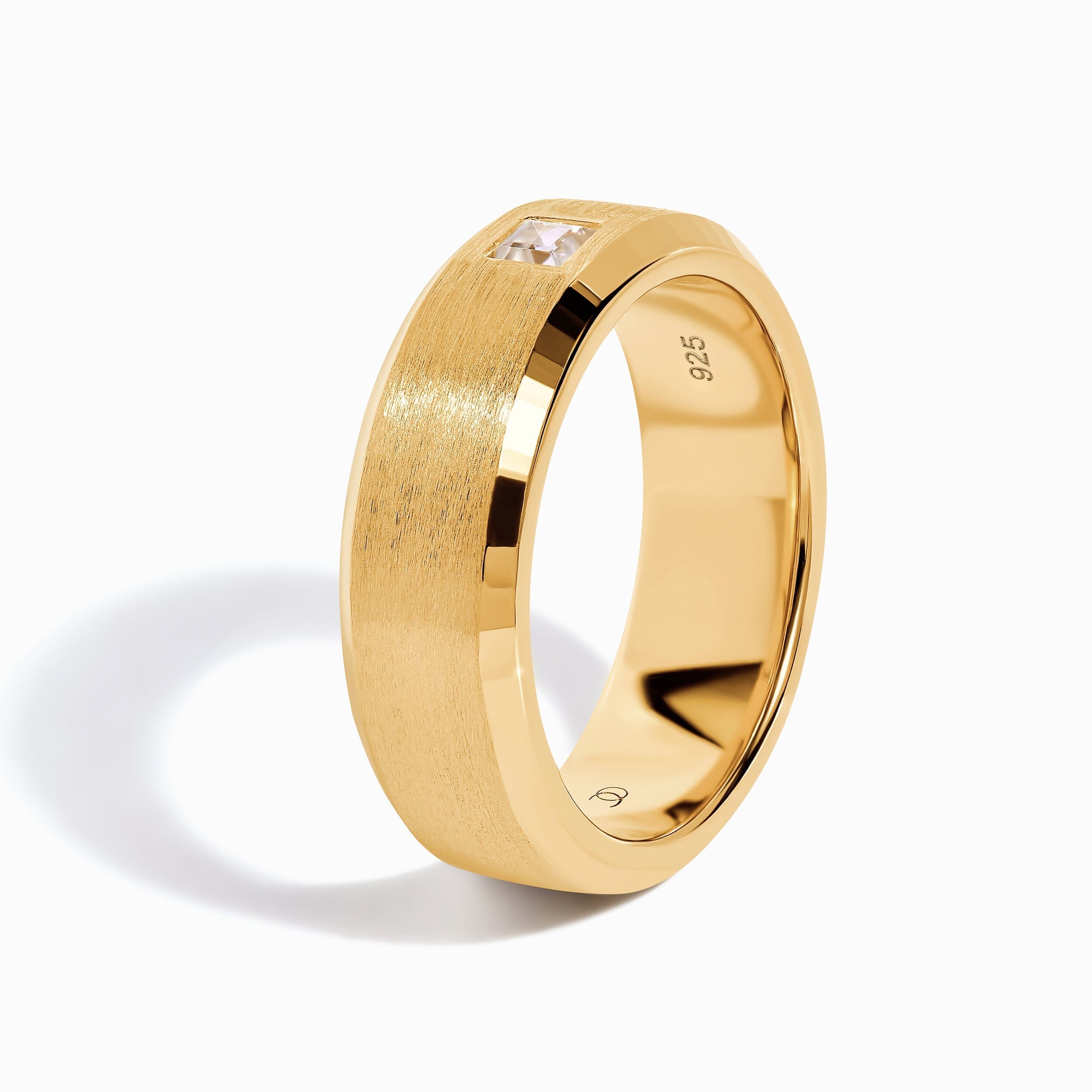 White Zircon Unisex Ring - Crafted、mySite、hinf8tx79