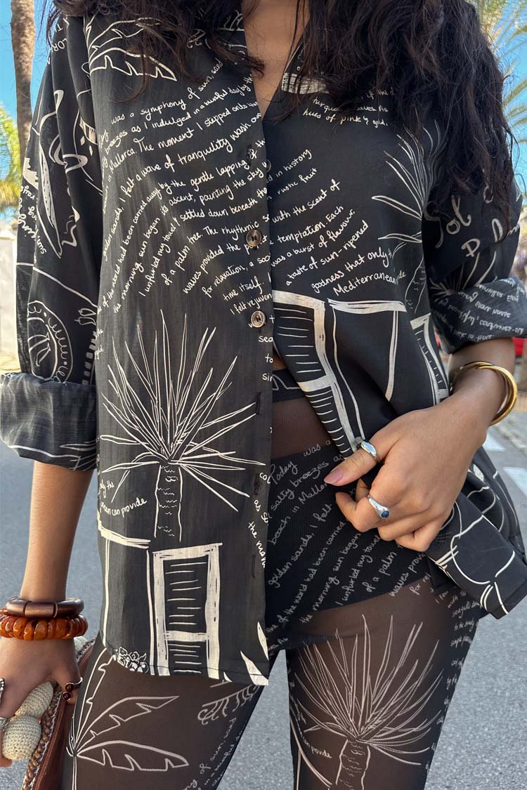 Mono Palma Miley Shirt、mySite、solidvoid