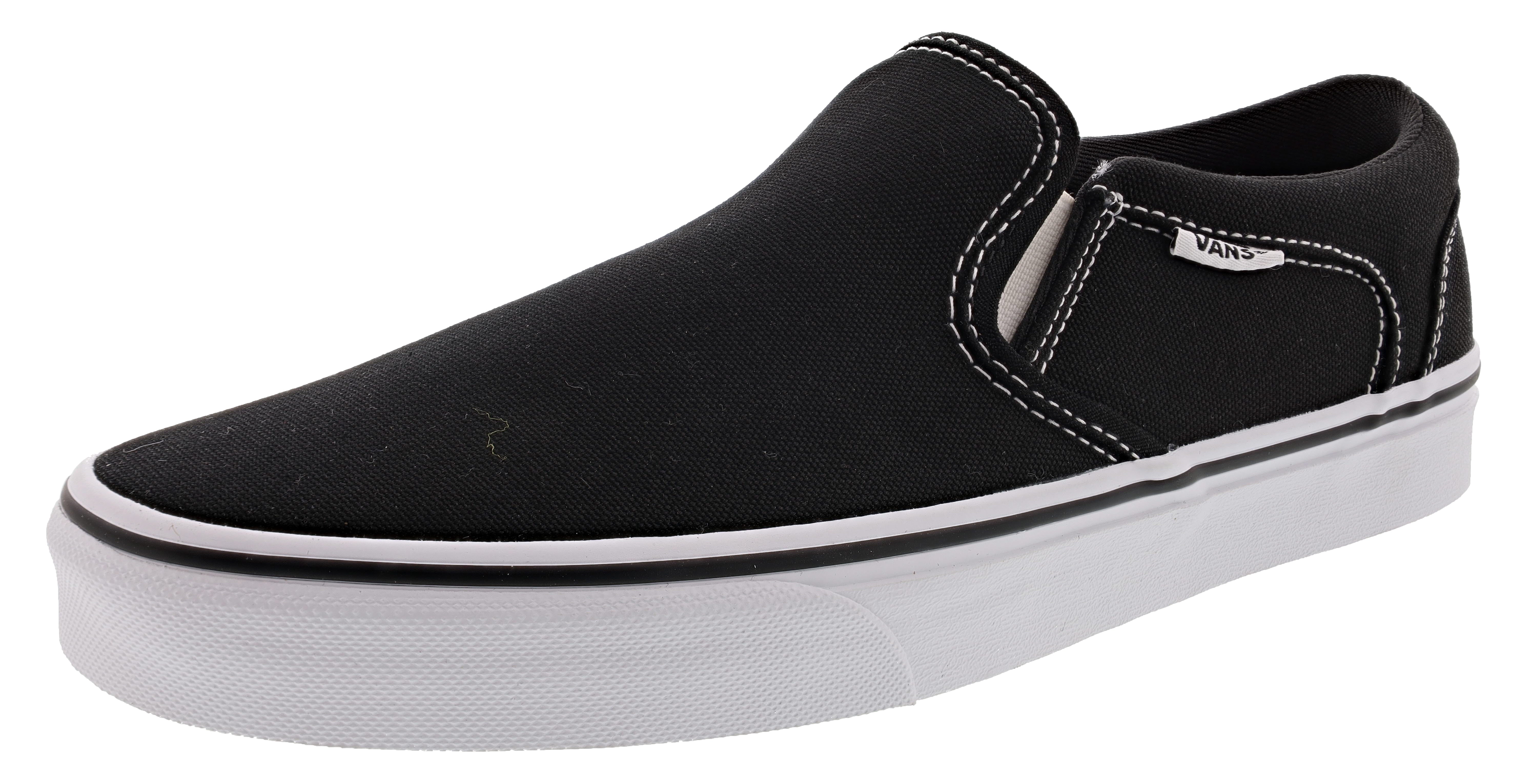 Vans Men's Asher Low Canvas Slip On Skating Shoes、mySite、dreamappss