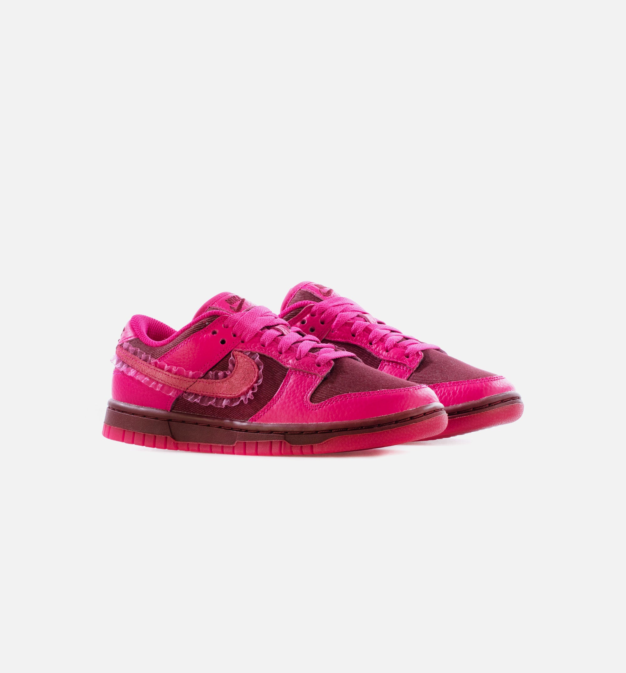Dunk Low Valentine’s Day Womens Lifestyle Shoes - Team Red/Pink Prime Limit One Per Customer、mySite、dreamappss