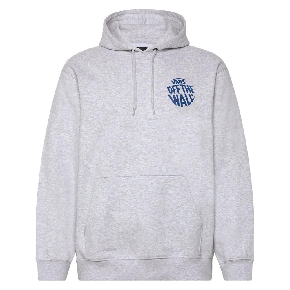  Vans Circle Loose Fit Fleece Pullover Hoodie - Light Grey Heather、mySite、merchandisen