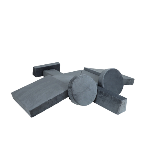 14pcs Kids Sofa Modular Play Couch,Child Sectional Sofa to Boost Creativity,Boys and Girls DIY Creativing Playroom Couch Furniture for Toddlers Conertible Foam and Floor Cushion,Gray、、casual