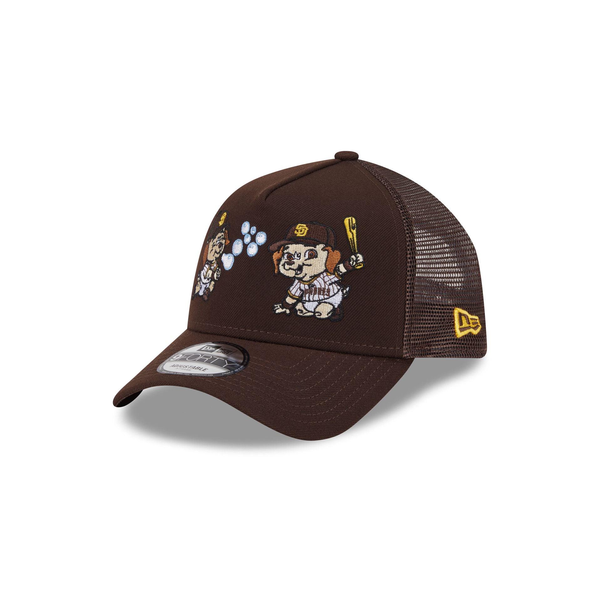 San Diego Padres Generation Mascots 9FORTY A-Frame Trucker Hat、mySite、vikingsvslions