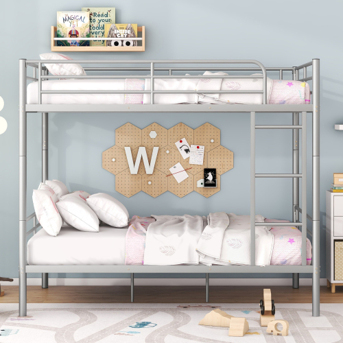 Twin Over Twin Metal Bunk Bed (Black) ( old sku: MF189201BAA )、、casual