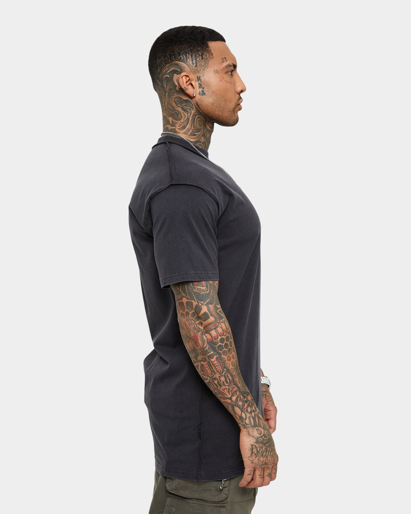 Saint Morta Dagger Reverse Lafayette T-Shirt Dark Vintage Black、mySite、zt4zffjzw