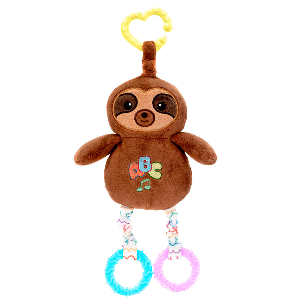 8.5IN SLOTH ACTIVITY TOY WITH SOUND、mySite、g9winljtr