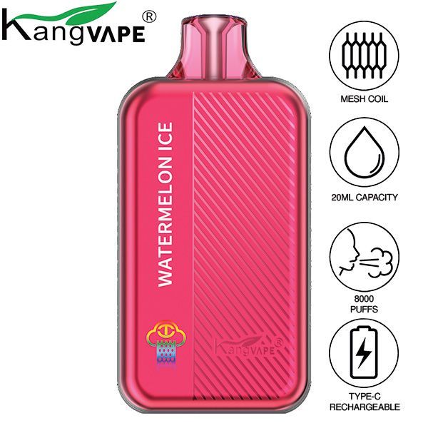 Kangvape TC8000 Disposable Vape 20mL 5 Pack、mySite、zt4zffjzw