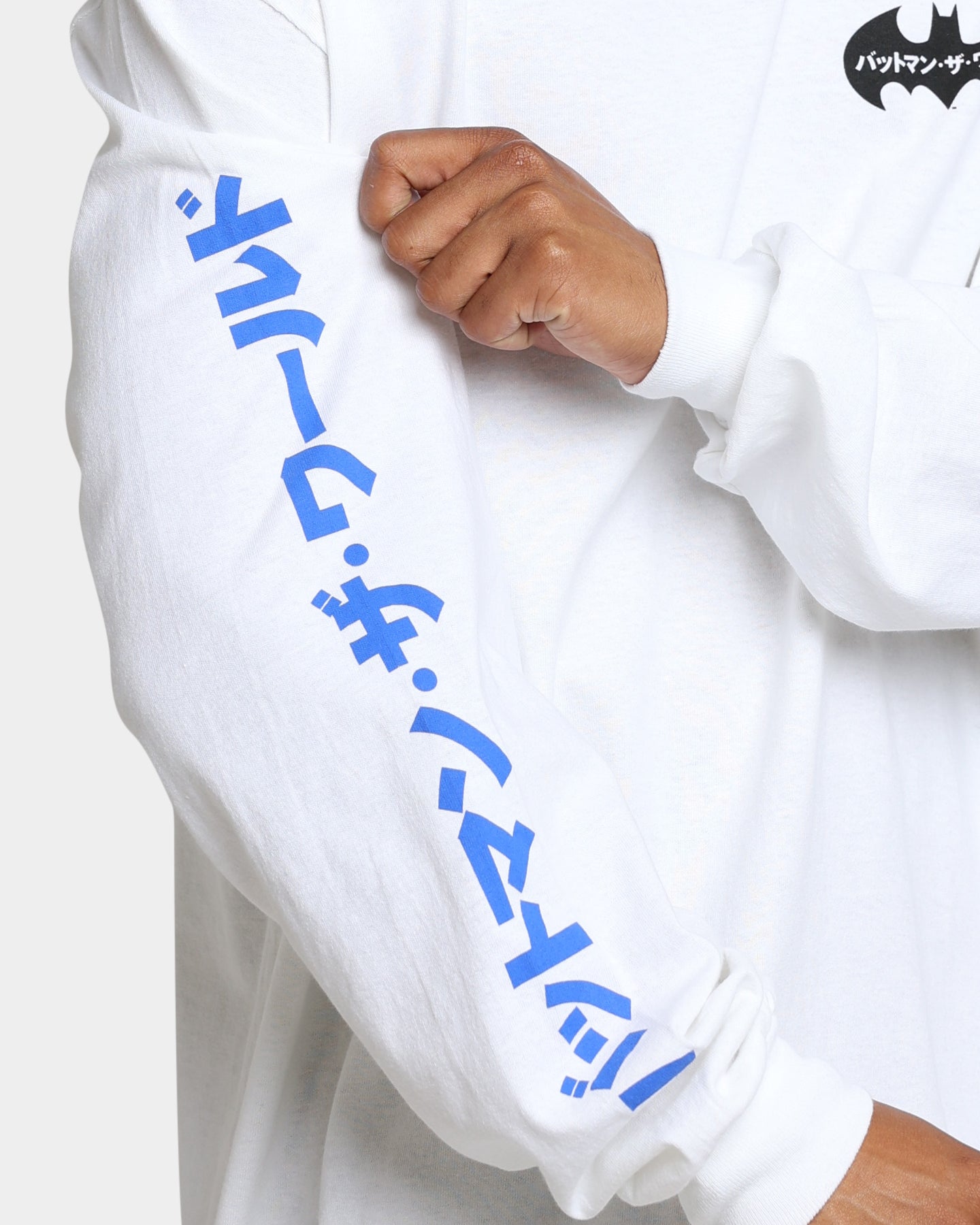 Goat Crew x Batman Batman The World Japan Long Sleeve T-Shirt White、mySite、zt4zffjzw