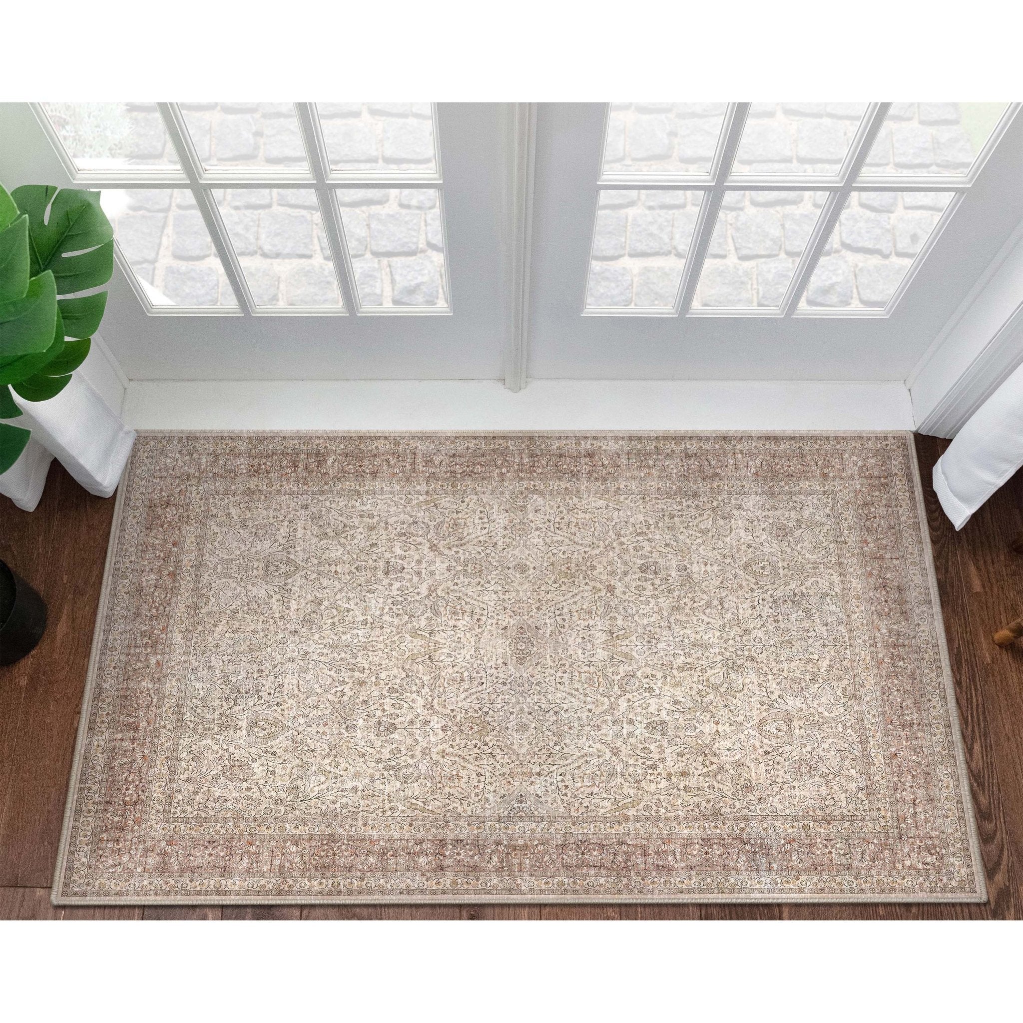 Isolde Vintage Persian Oriental Flat-Weave Rug、mySite、gigharbornorthrealestate