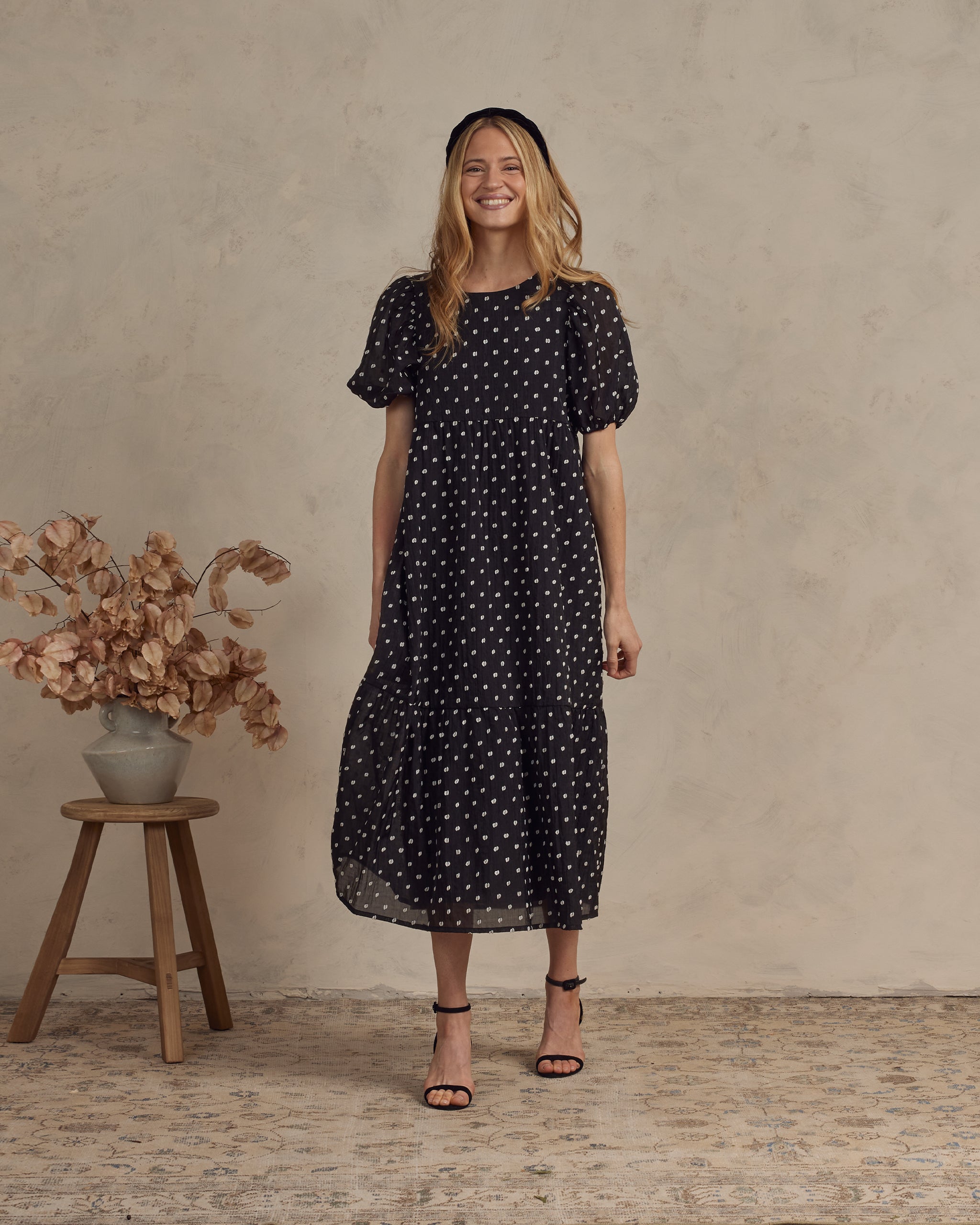  Claire Dress || Black & Ivory Dot、mySite、layawaytickets