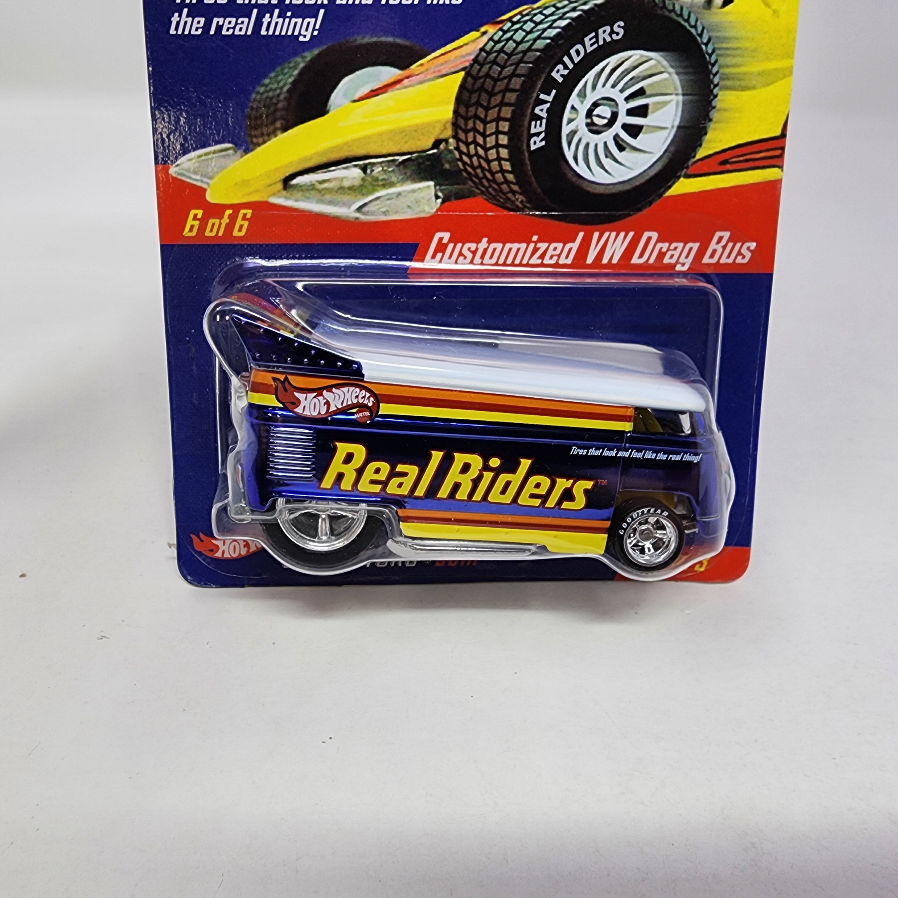 Customized VW Drag Bus Series 3 * Hot Wheels Red Line Club RLC Real Riders、mySite、hgirdovlk