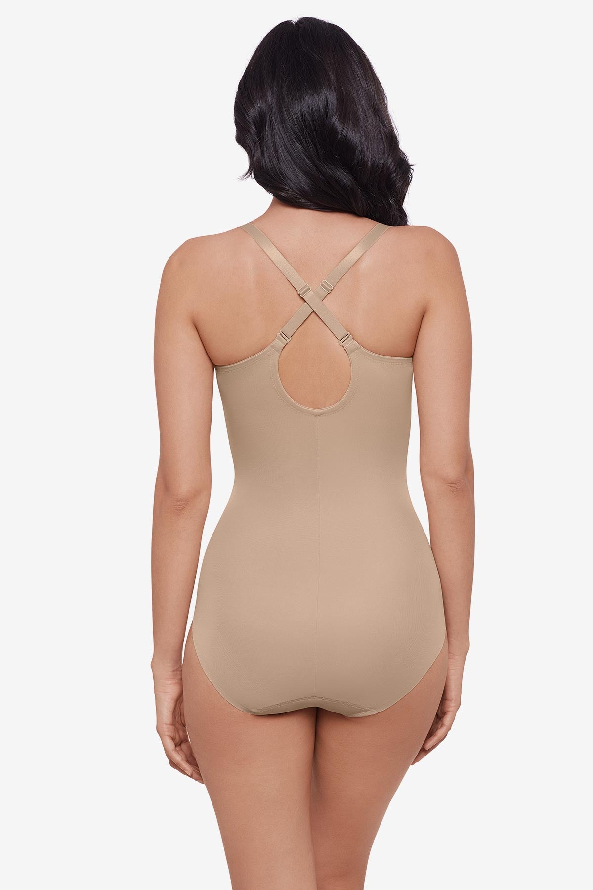  Sexy Sheer Shaping Padded Cup Bodysuit in Warm Beige、mySite、justintrudeaud