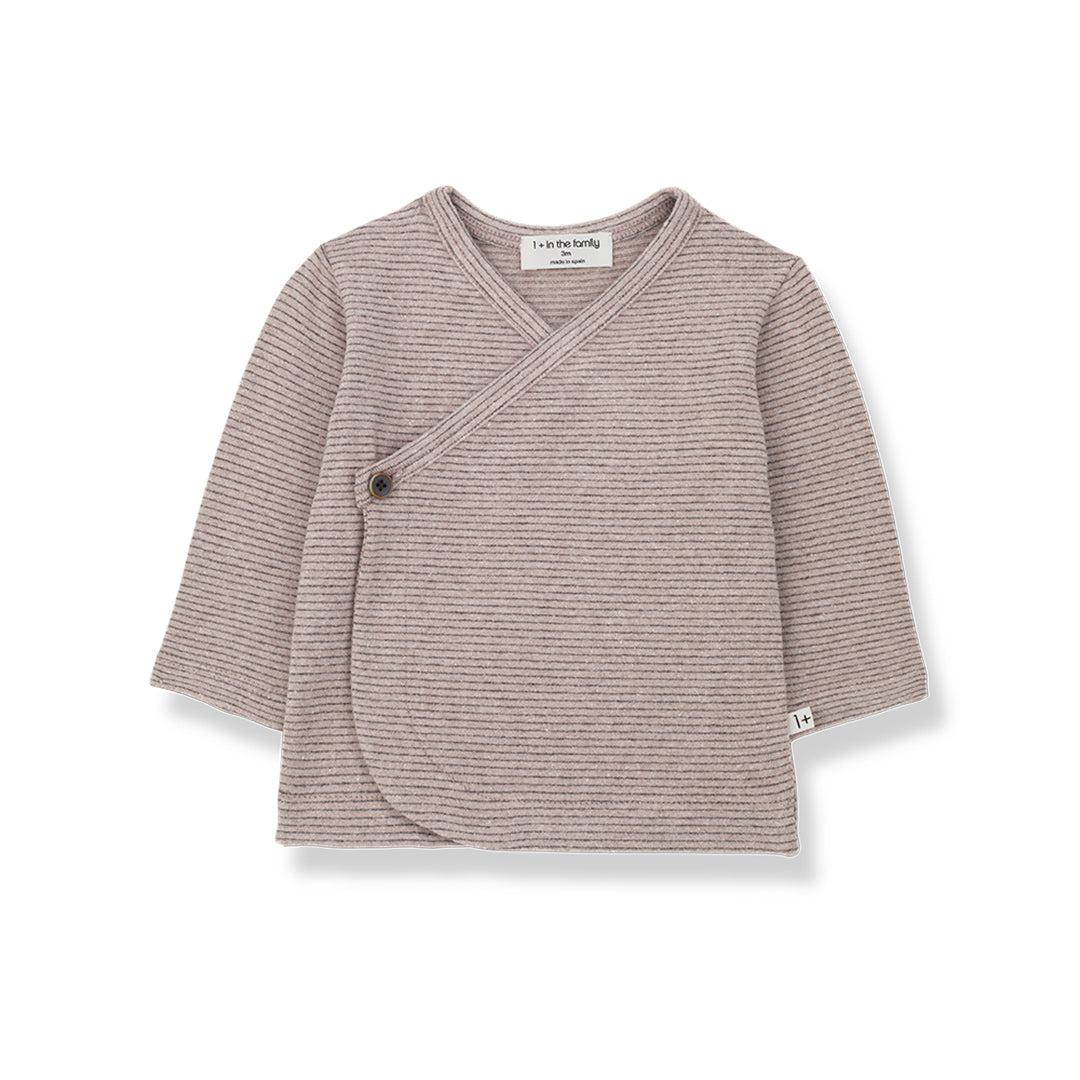  1+ in the family Sol Newborn Shirt - Old-Rose、mySite、merchandisen