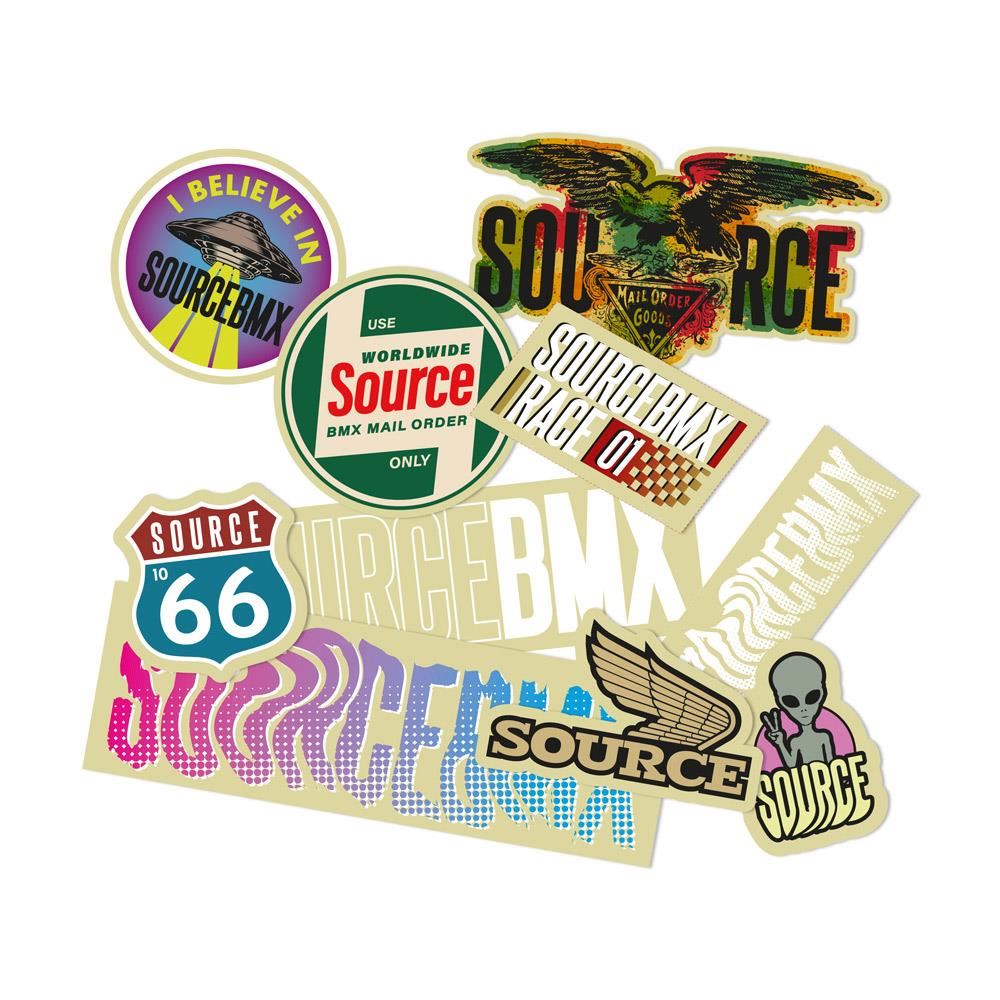  Source Premium Sticker Pack、mySite、merchandisen
