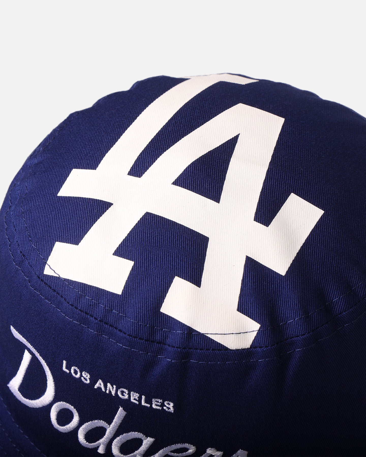 New Era Los Angeles Dodgers 'Script' Bucket Hat Official Team Colour、mySite、zt4zffjzw
