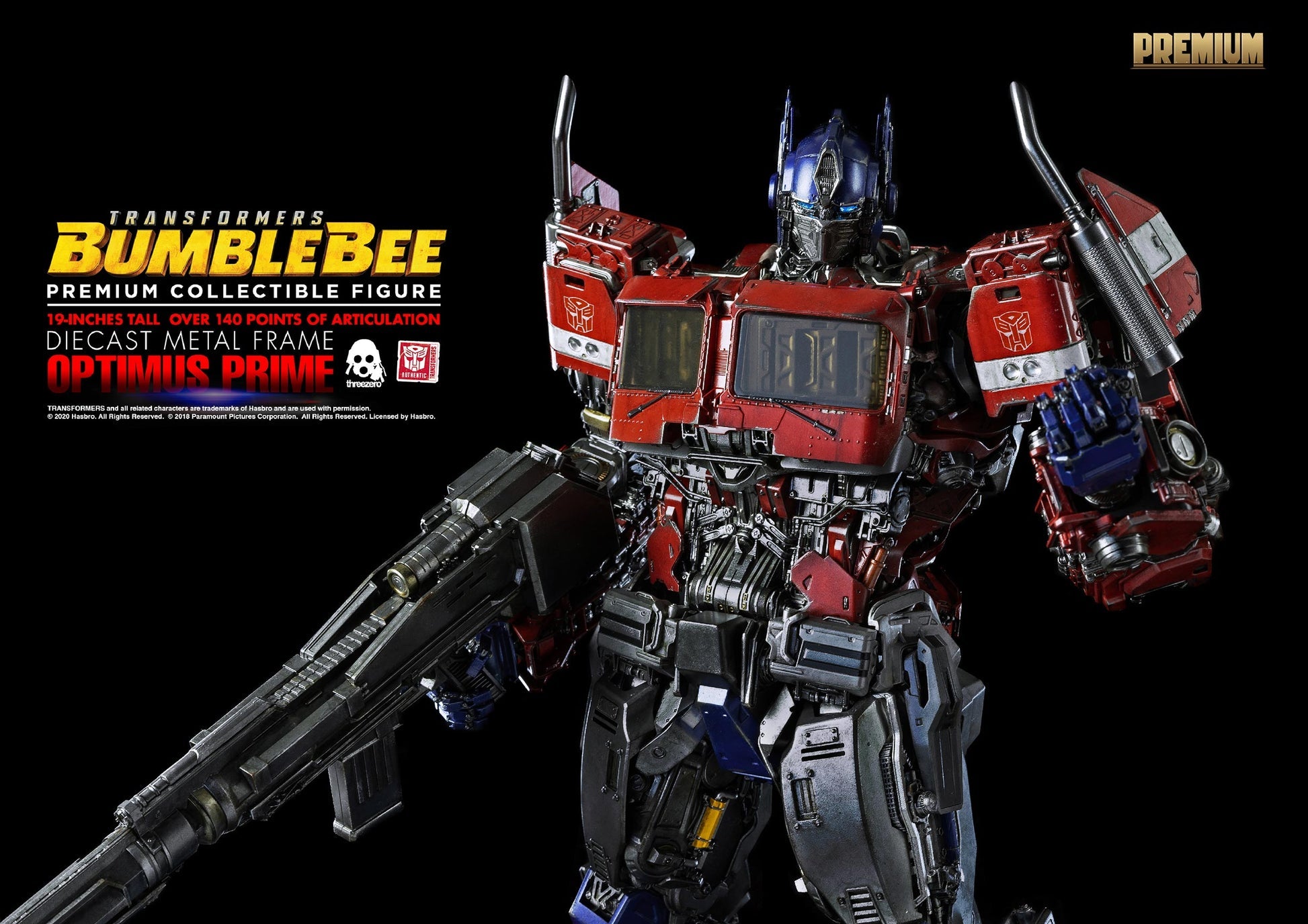Threezero Transformers: Bumblebee Premium Collectible Optimus Prime、mySite、hgirdovlk