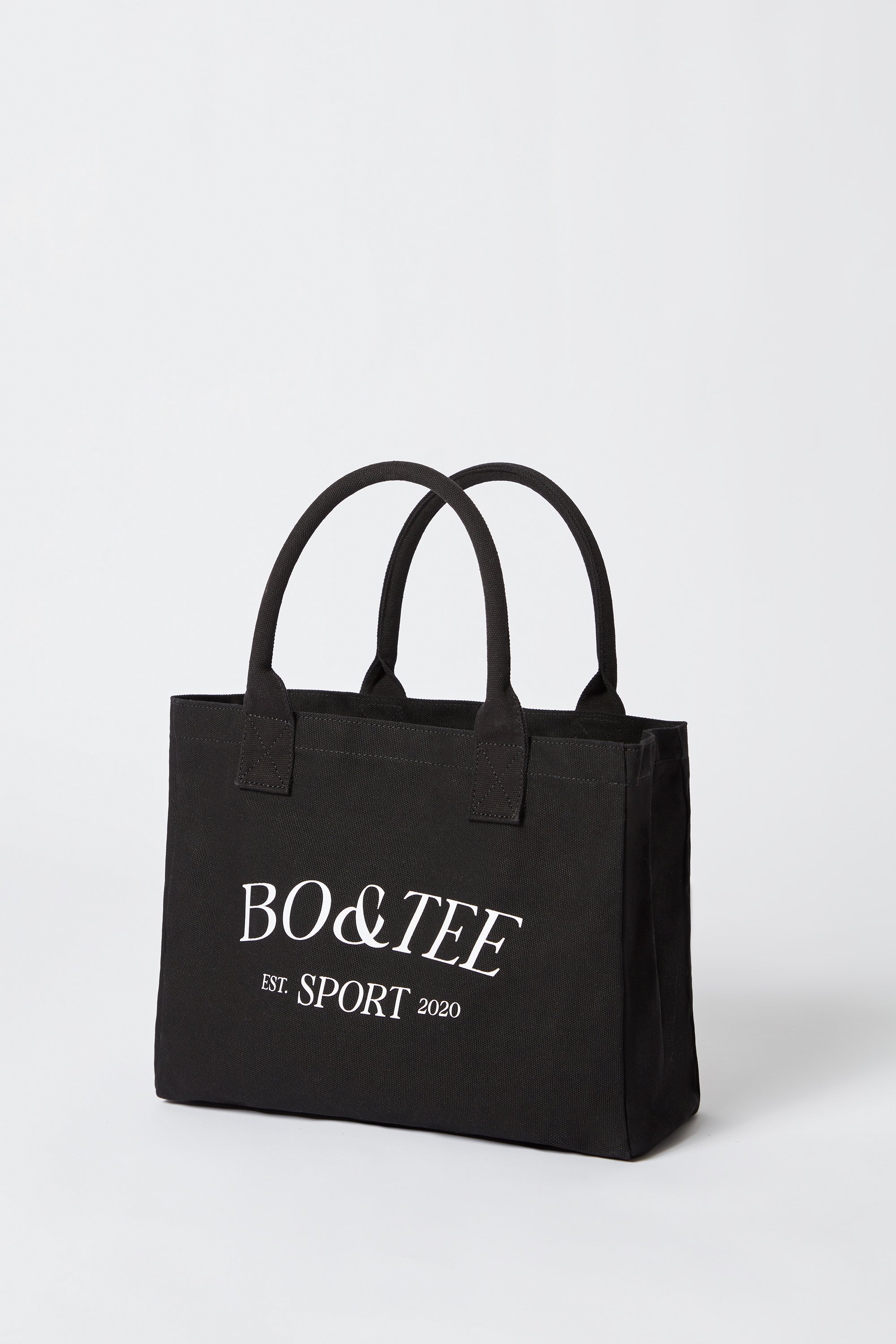 Small Canvas Tote Bag in Black、mySite、solidvoid