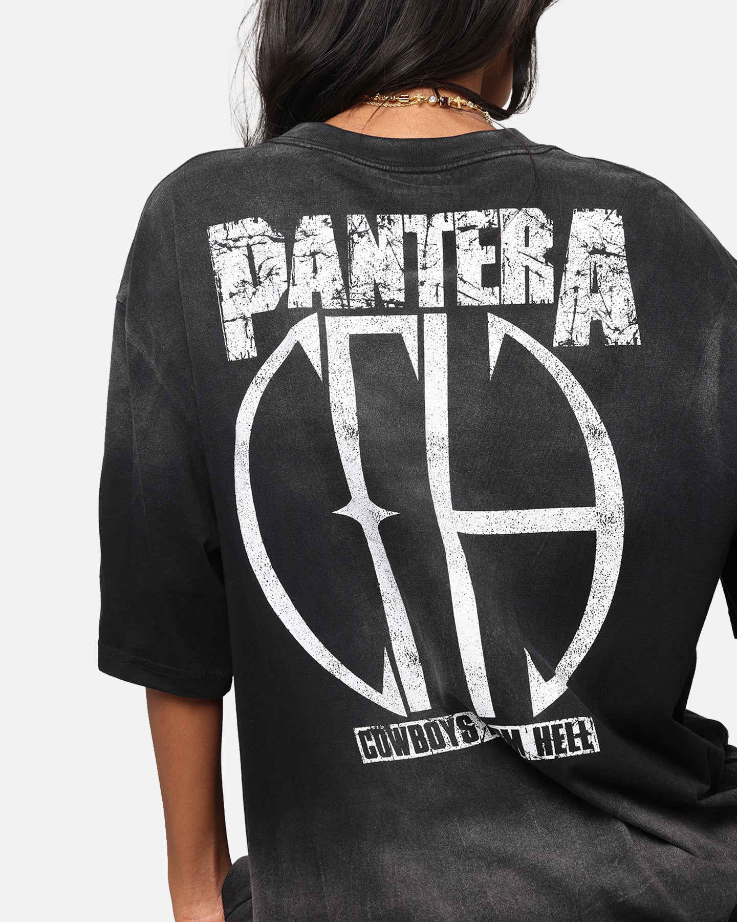 Pantera F#cking Hostile Vintage T-Shirt Washed Black、mySite、zt4zffjzw