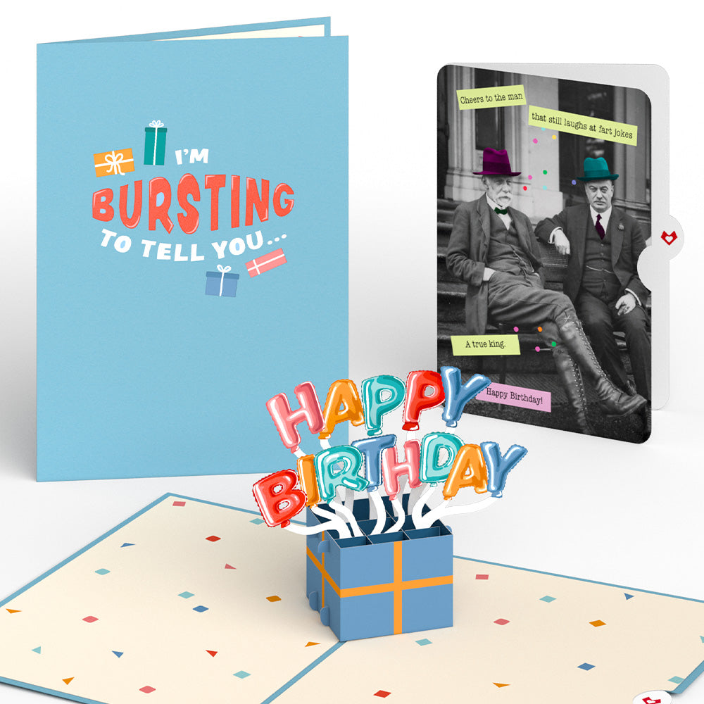 Happy Birthday Burst Pop-Up Card and Sentiment Set for Any Man、mySite、solidvoid