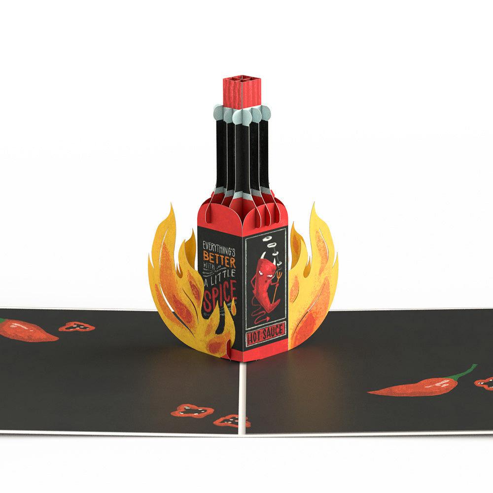 Happy Birthday Hot Stuff Pop-Up Card、mySite、solidvoid