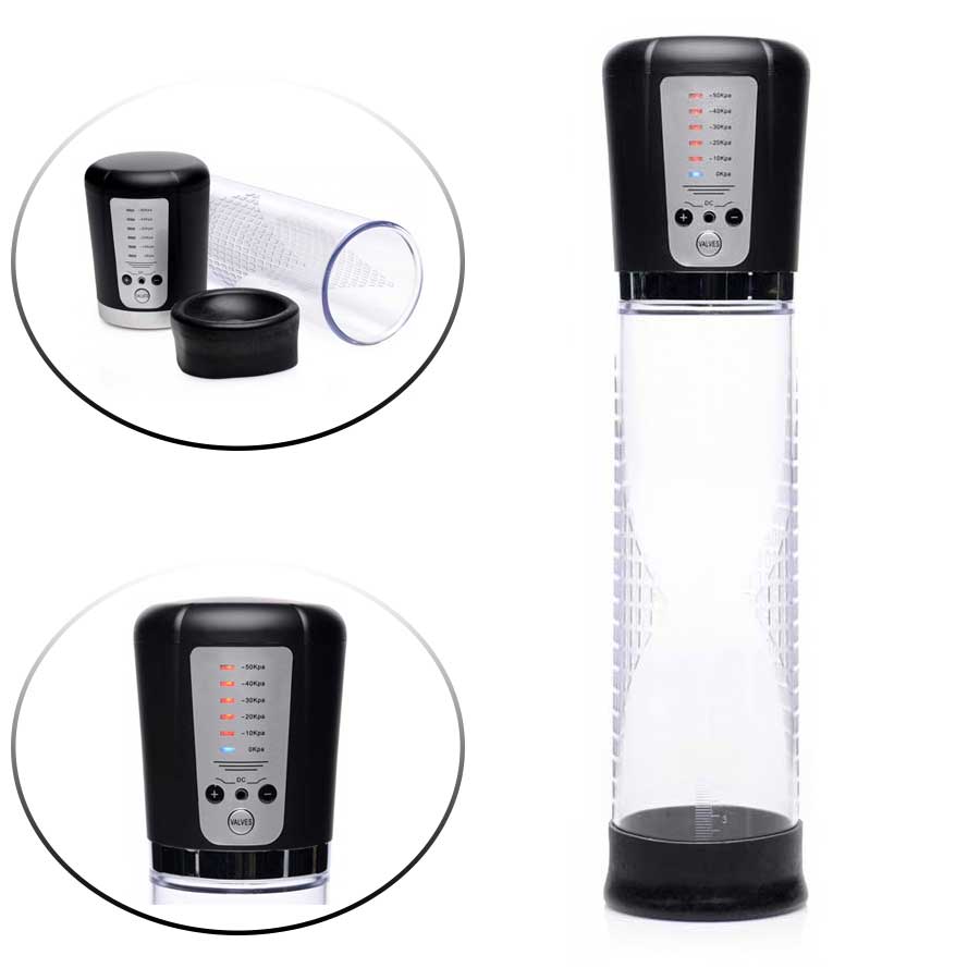 High Power 5 Speed Electric Penis Pump by Lynk Pleasure | Rechargeable Penis Enlarger for Men、mySite、bottomscart