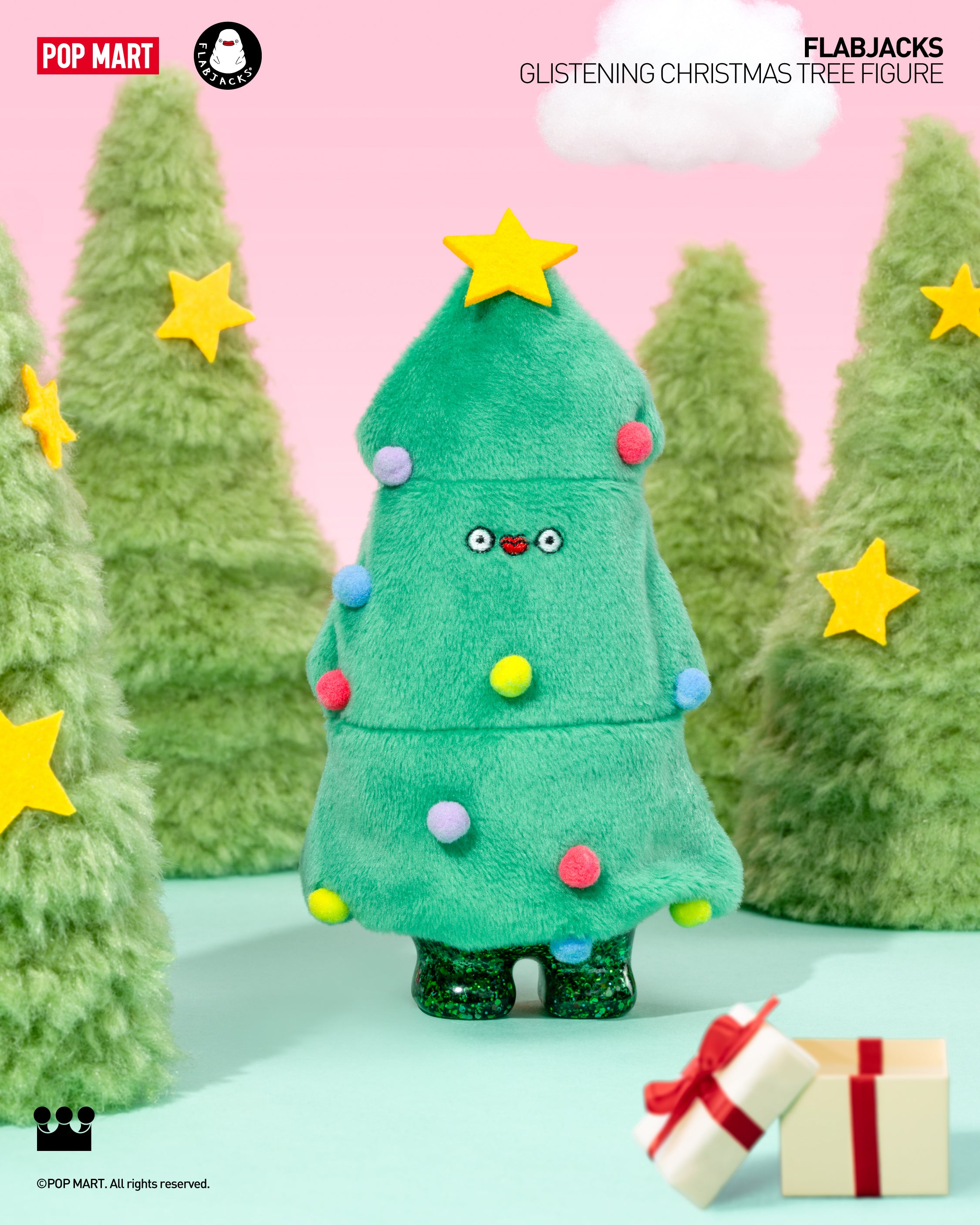  POP MART FLABJACKS Glistening Christmas Tree Figure、mySite、greenlandpopulation