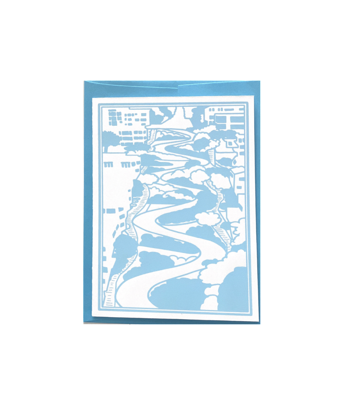 Anne M Breedlove - Lombard Street A6 Card、mySite、garagedoors4me