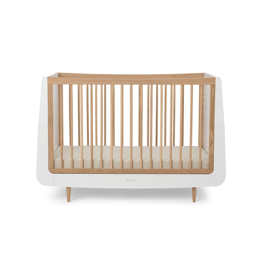  SnuzKot Cot Bed - The Natural Edit - Oak、mySite、merchandisen