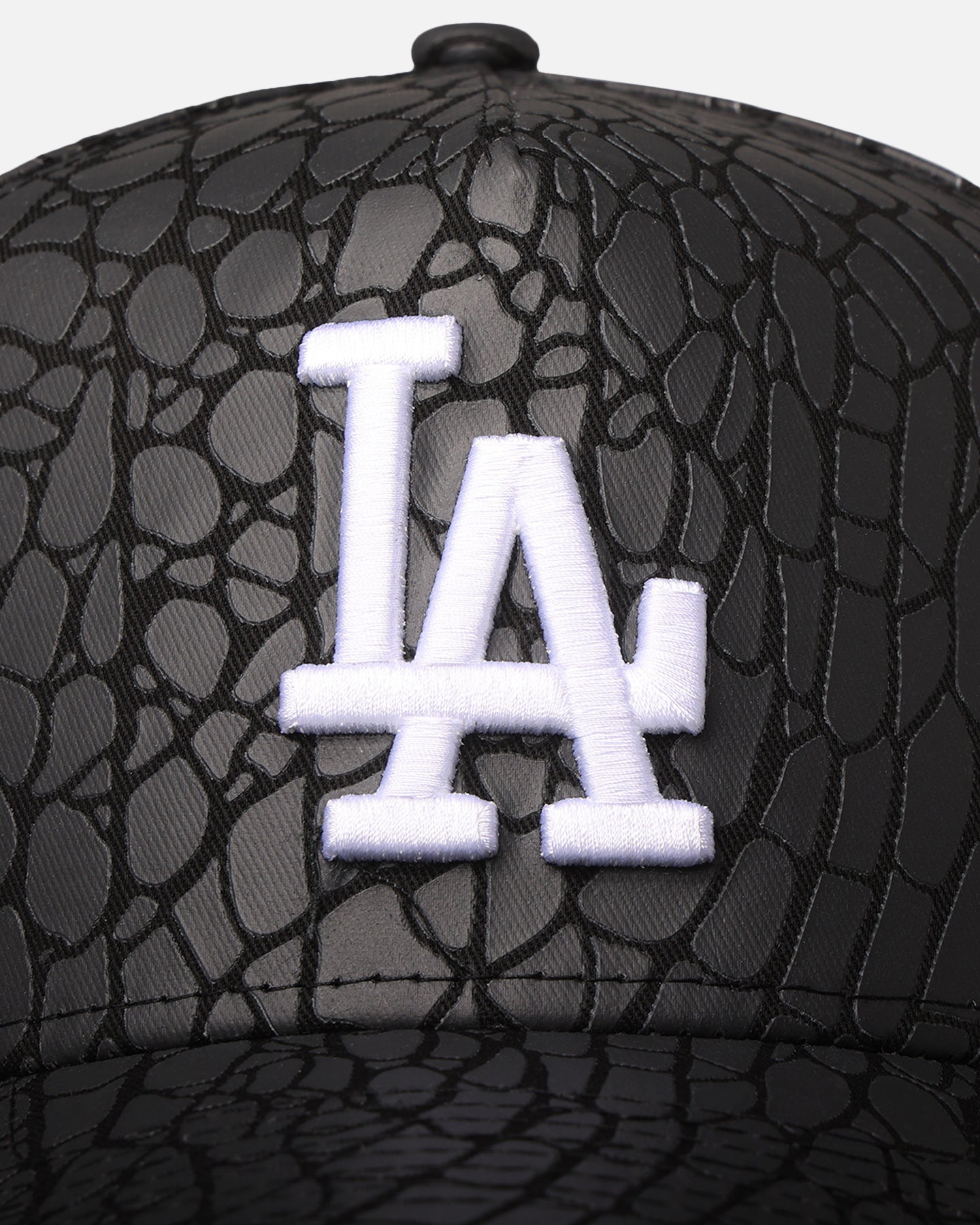 New Era Los Angeles Dodgers 'Croc Skin' 9FORTY A-Frame Snapback Black、mySite、zt4zffjzw