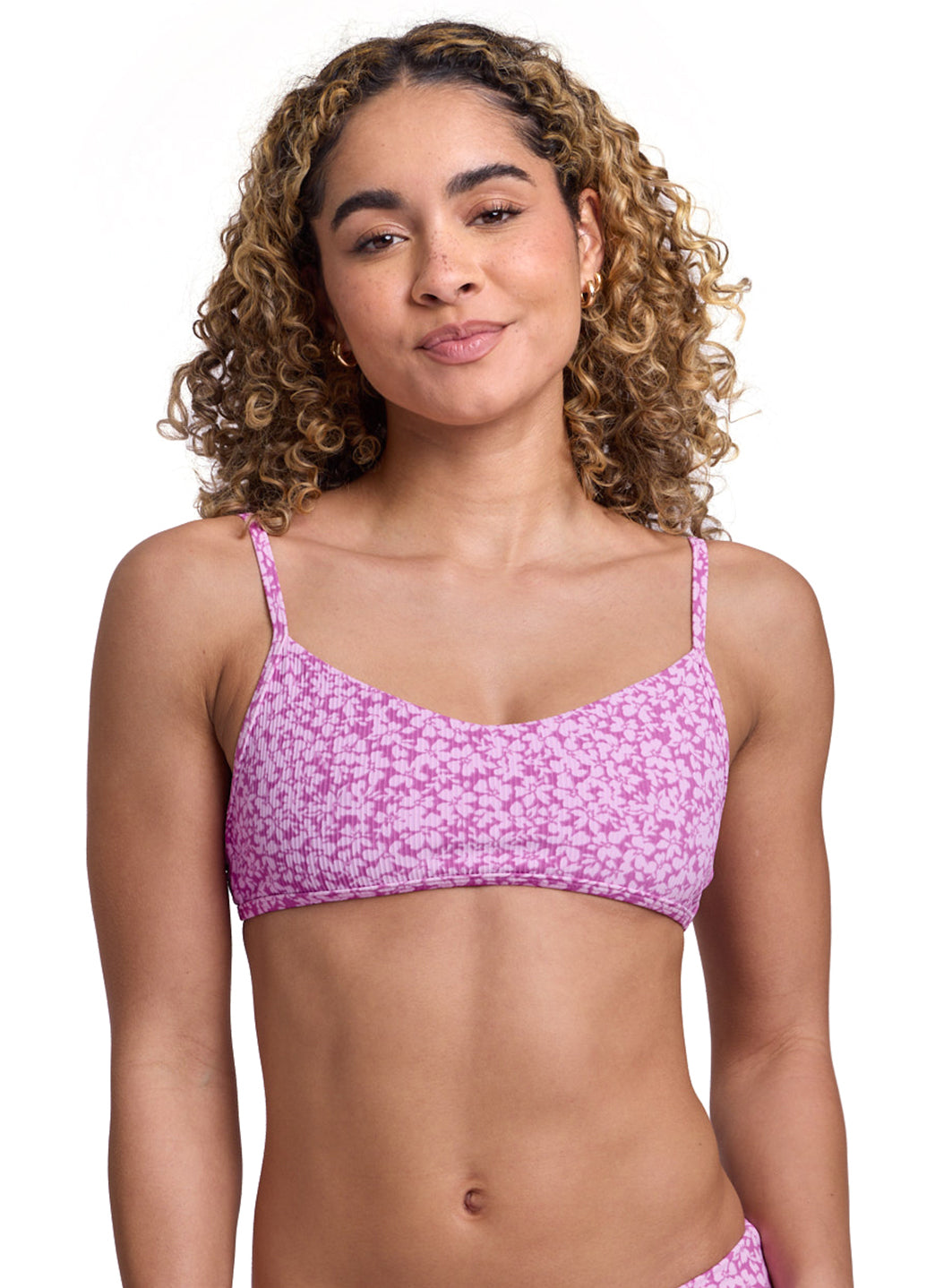 JOLYN Women's Calypso Hikari Rib Bikini Top、mySite、noshort