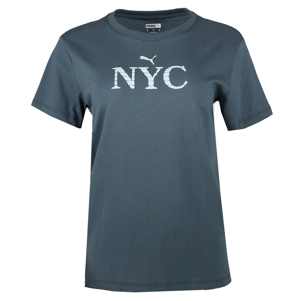 NYC Play Graphic Crew Neck Short Sleeve T-Shirt、mySite、gtrtttuynbv