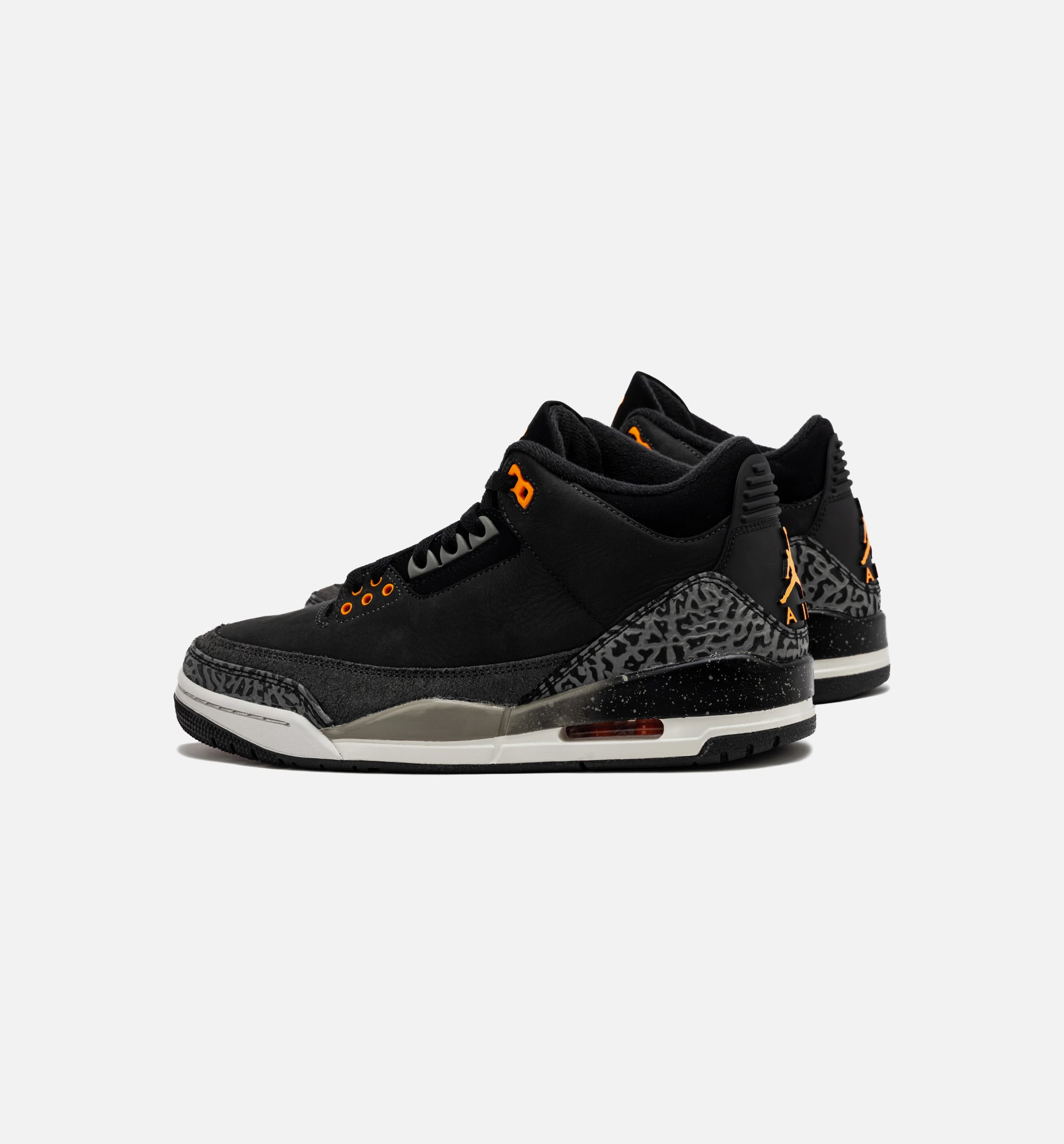 Air Jordan 3 Retro Fear Mens Lifestyle Shoe - Night Stadium/Total Orange、mySite、dreamappss